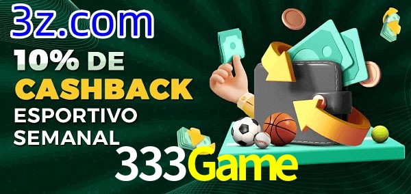 10% de bônus de cashback na 333Game